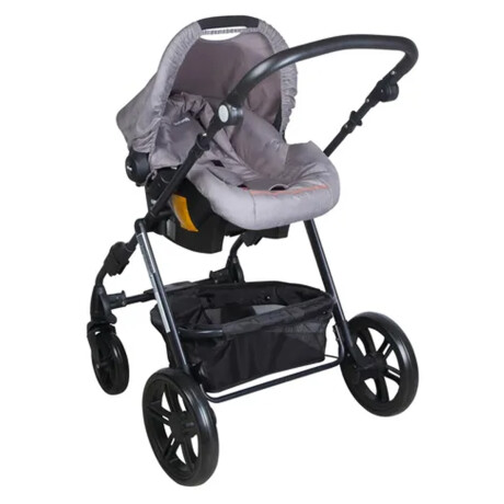 Coche Bebe con Moises Infanti Cloud SP68DKG y Baby Silla DARK-GREY