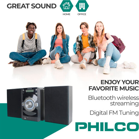 Micro Sistema Philco Pss2000-bk 15w Estéreo BT FM CD MP3 001