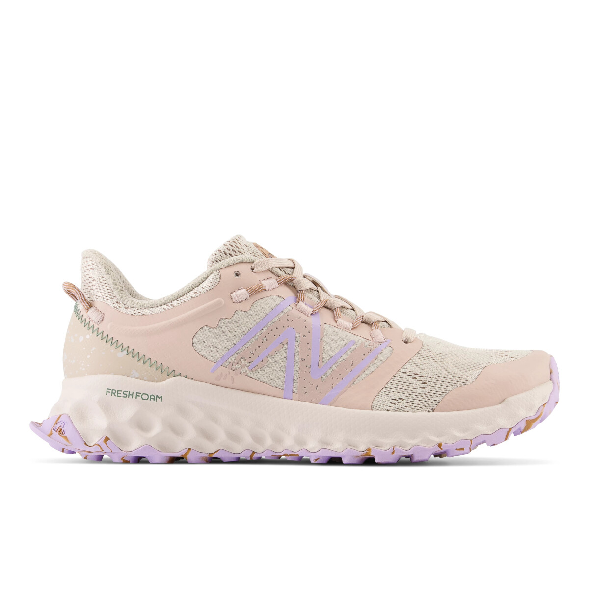 Championes de Mujer New Balance Fresh Foam Garoé - Beige - Lila 