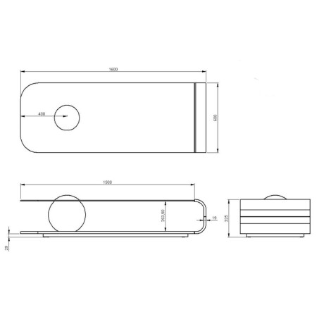 Mesa de living Bolt Mesa de living Bolt