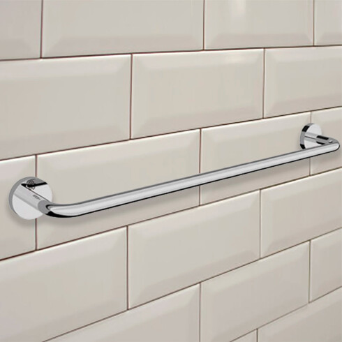 TOALLERO BARRAL METAL LILO CROMO BRILLO MEDIDA 40CM CROMO