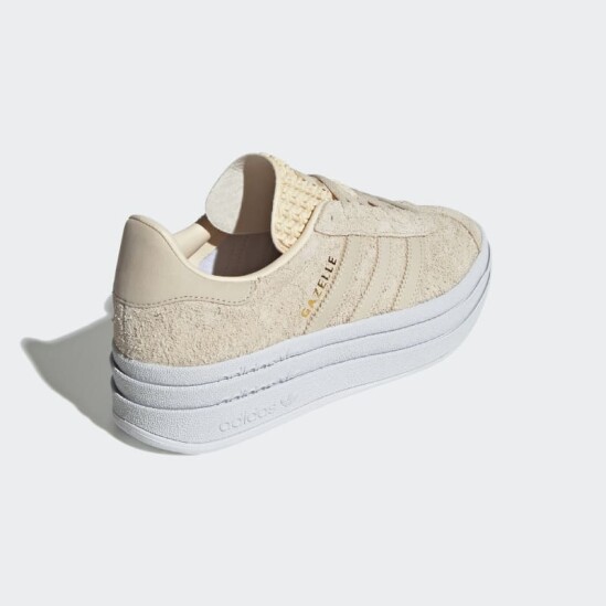 Championes Adidas Gazelle Bold Blanco