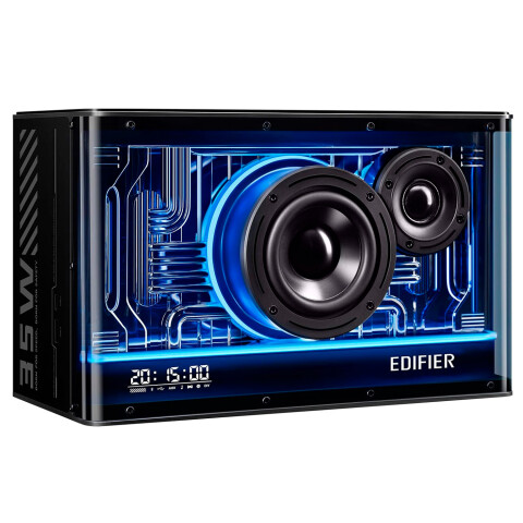 Parlante Edifier Qd35 Negro Bluetooth Rgb NEGRO