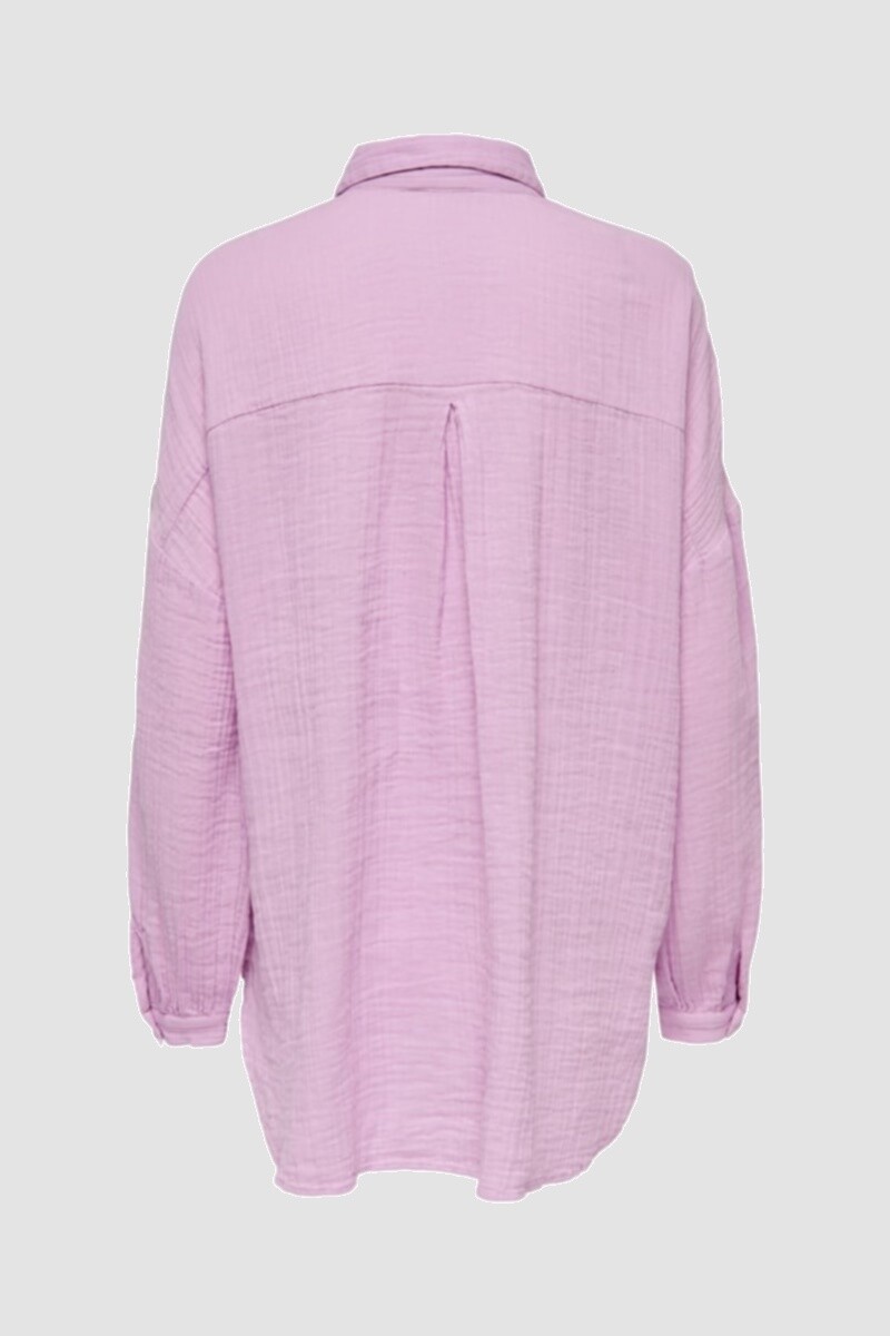 CAMISA THYRA OVERSIZED Orchid Pink