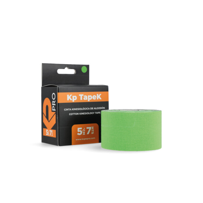 TAPEK CINTA KINESIOLOGICA VERDE 5X7 única