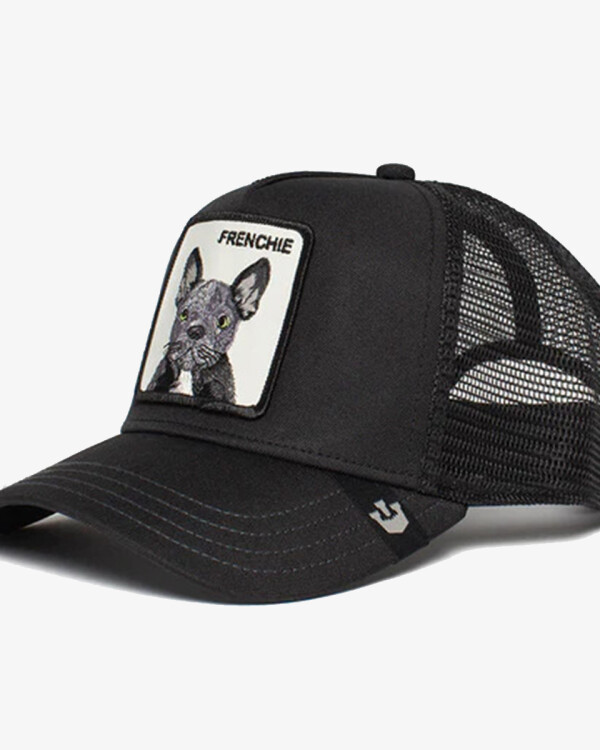 Gorra Goorin Bros Trucker Baseball - The Frenchie Bulldog Negro