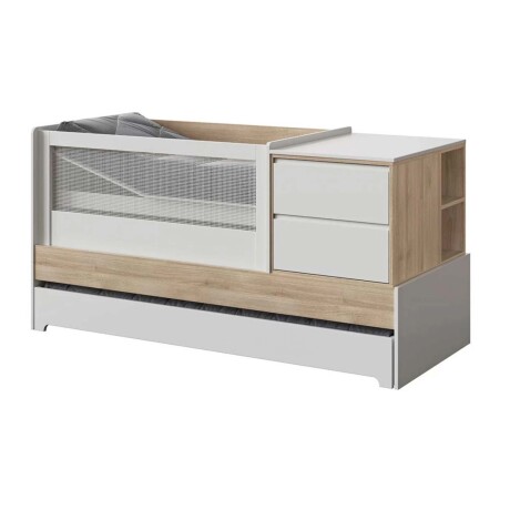ROCKY CUNAS MDF-Y-MADERA BLANCO CUNA CONVERTIBLE 7EN1