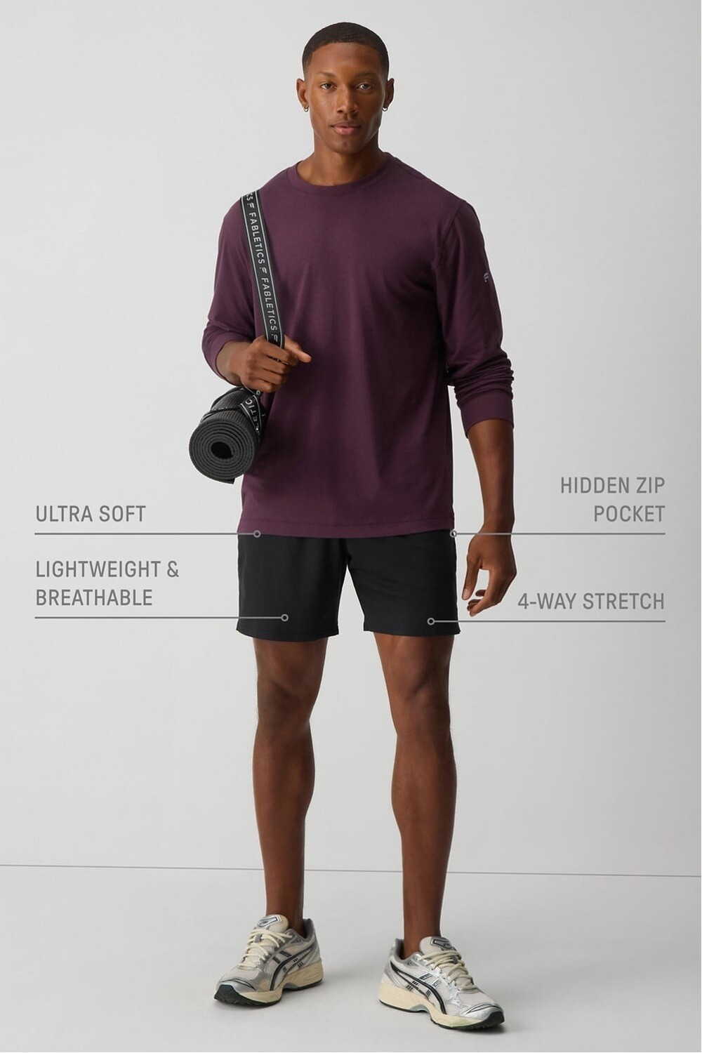 The Cloud Jersey Short Black