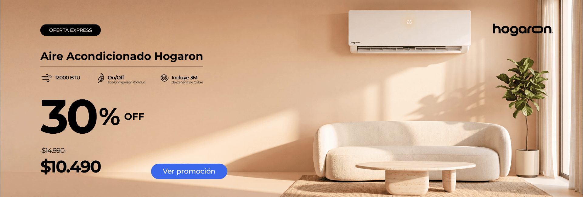 Aire acondicionado Hogaron