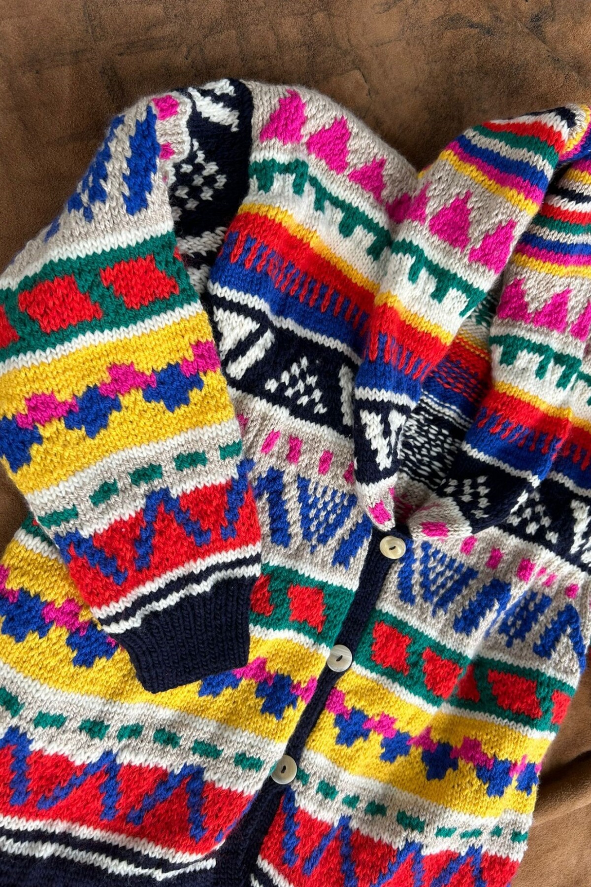 Saco Rosly Lana Multicolor