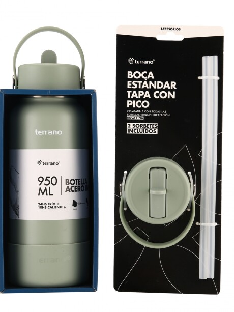 Repuesto Tapa C/Pico Para Botella 950 ML Oliva