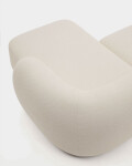 Sofá modular Martina 3 plazas de chenilla con chaise longue derecho color crudo 287 cm Sofá modular Martina 3 plazas de chenilla con chaise longue derecho color crudo 287 cm