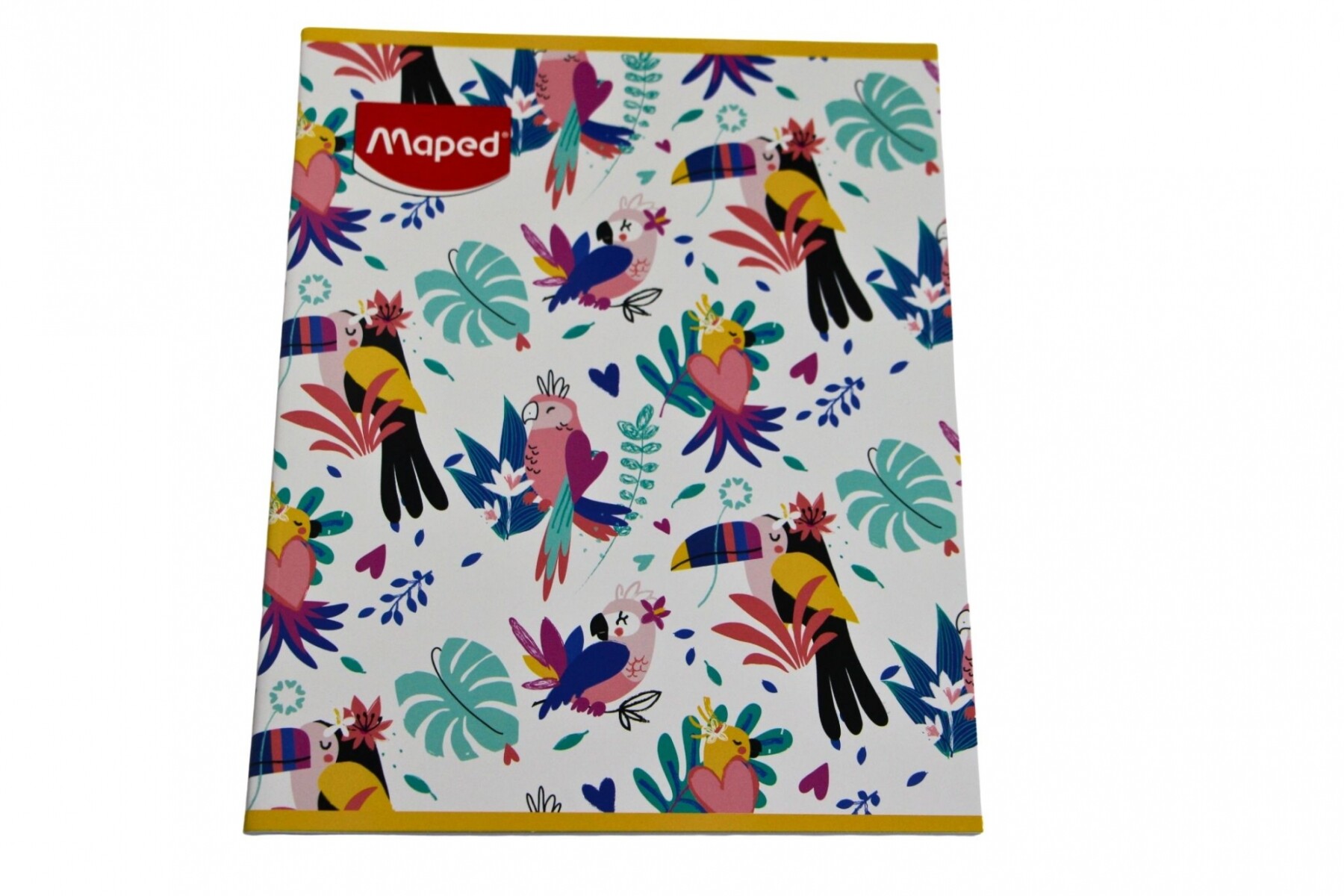 CUADERNO MAPED RAYADO DE 48 HOJAS - TAPA AVES 
