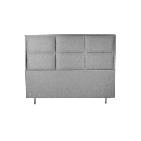 Cabecera Premium Extra King Swede 193 x 127 Cinza