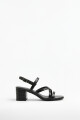 Sandalia crocco negro