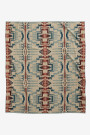 Toalla Jacquard para dos Azul