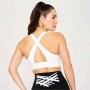 Top Training Oasis Twist Sports Bra Mujer Classic White