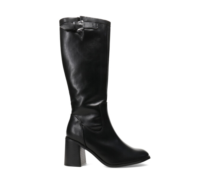 Bota PRATO de caña alta Black