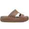 Sandalias Crocs Platform H-Strap Marrón