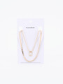 COLLAR CON DIJE DORADO