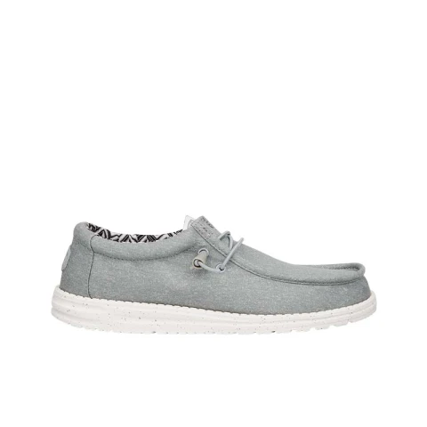 Calzado Hey Dude Wally Canvas Gris