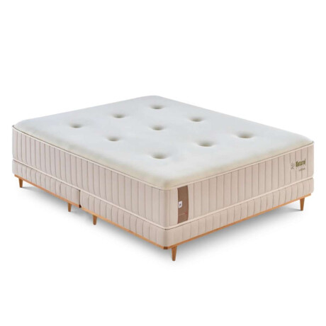 Sommier SUPER KING Pikolin Resortes Pocket Cross 250kg Nes Natural