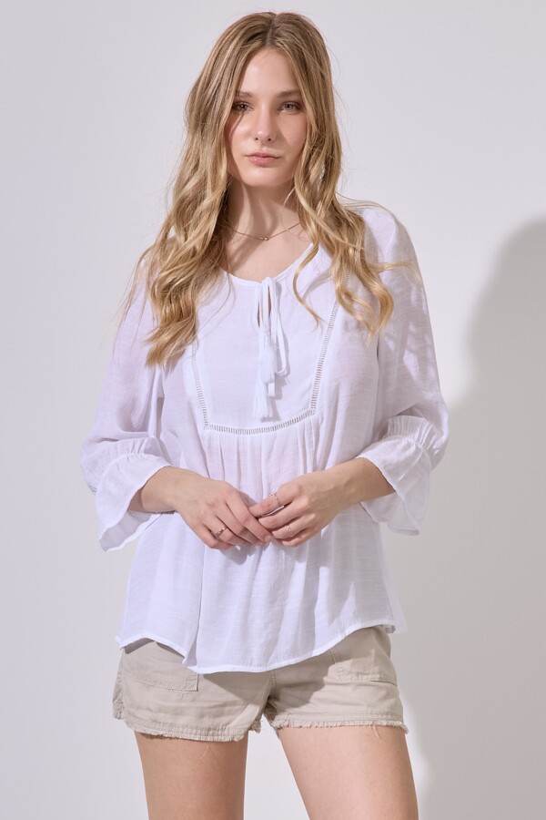 Blusa Garden BLANCO