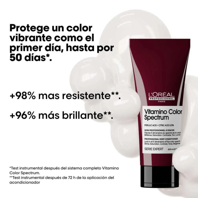 Pack L'Oréal Professionnel Vitamino Color Spectrum Shampoo + Acond + Sérum 30ml Pack L'Oréal Professionnel Vitamino Color Spectrum Shampoo + Acond + Sérum 30ml