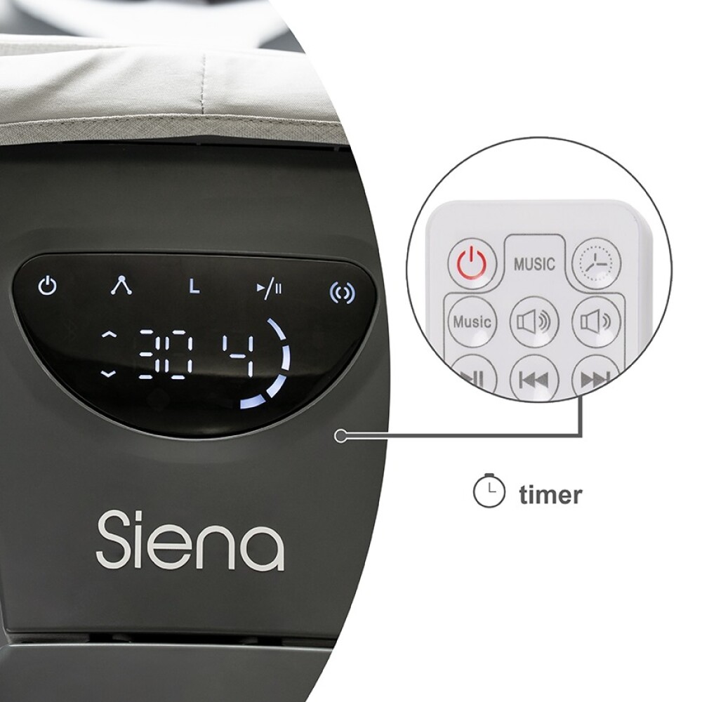 Mecedora sienna LORELLI gris