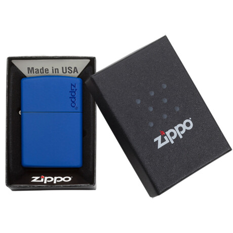 Encendedor Zippo Logo Azul 0