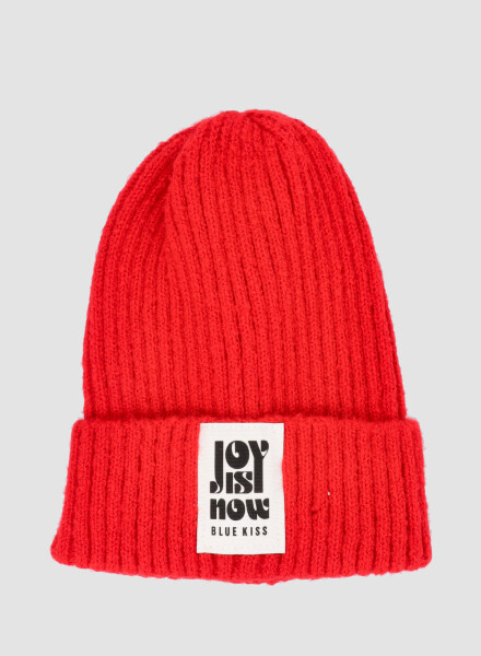 Gorro basic rubber dama Rojo