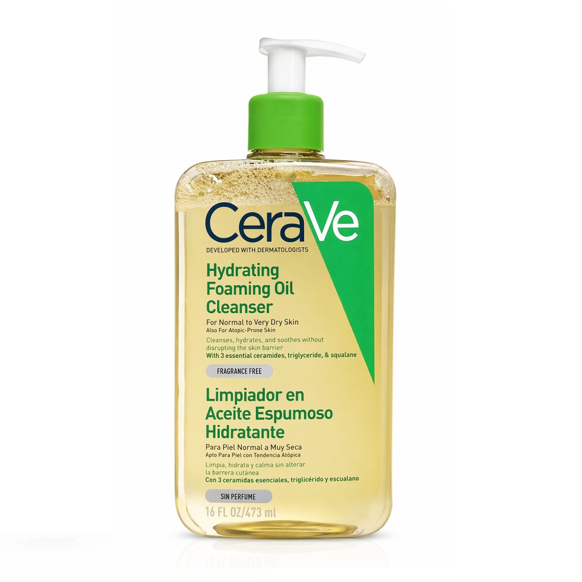 CERAVE - ACEITE LIMPIADOR 473MLHidratante para Piel Seca 