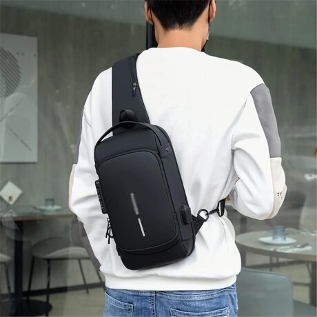 Mochila de Hombro Anti Robo Impermeable NEGRO