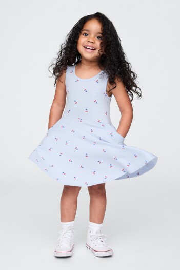 Vestido Toddler Niña Cherry Print