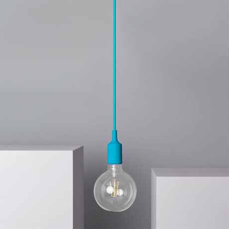 ACDC271 Luminaria Colgante De Techo Colorful Azul