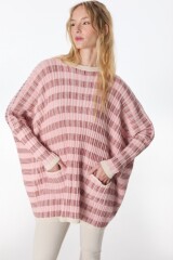 Sweater Tropea Rosa/Bordeaux