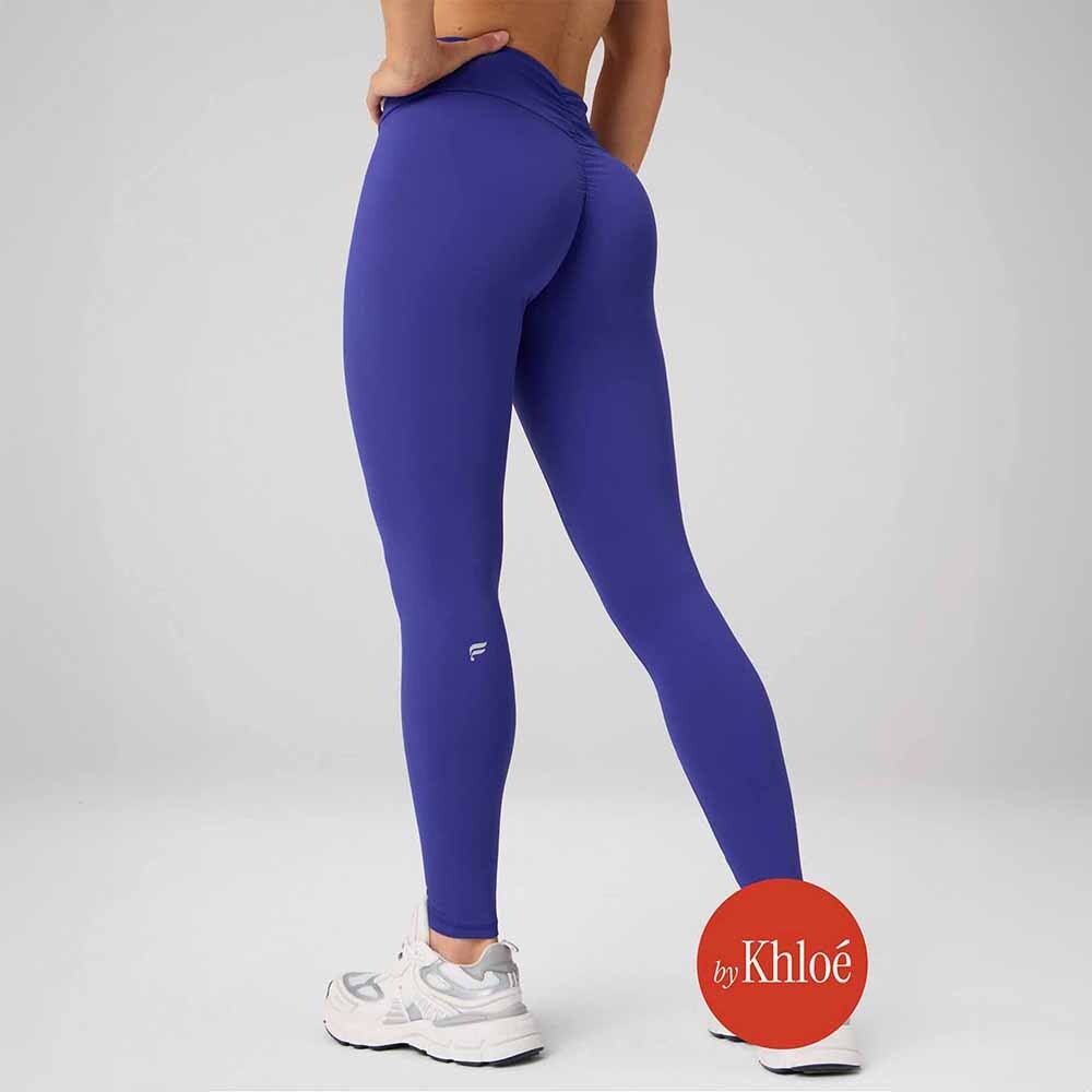Leggings Booty Scrunch PureLuxe V-Back Mujer Nightfall