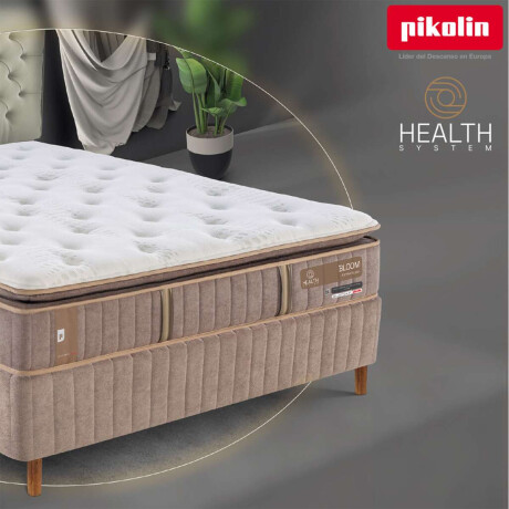 Colchon KING 178cm Pikolin Normablock Pro 250kg Bloom