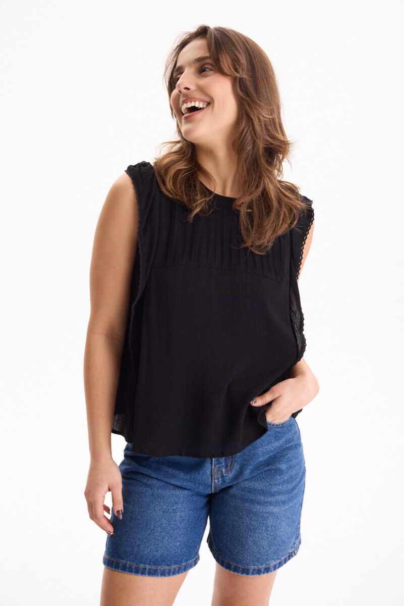 Blusa Costa - Negro 