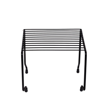 ORGANIZADOR SMALL ACERO NEGRO P/ARMARIO APILABLE