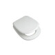TAPA INODORO BARI MDF BLANCO BRILLO PARA BAÑO DE COLGAR 000