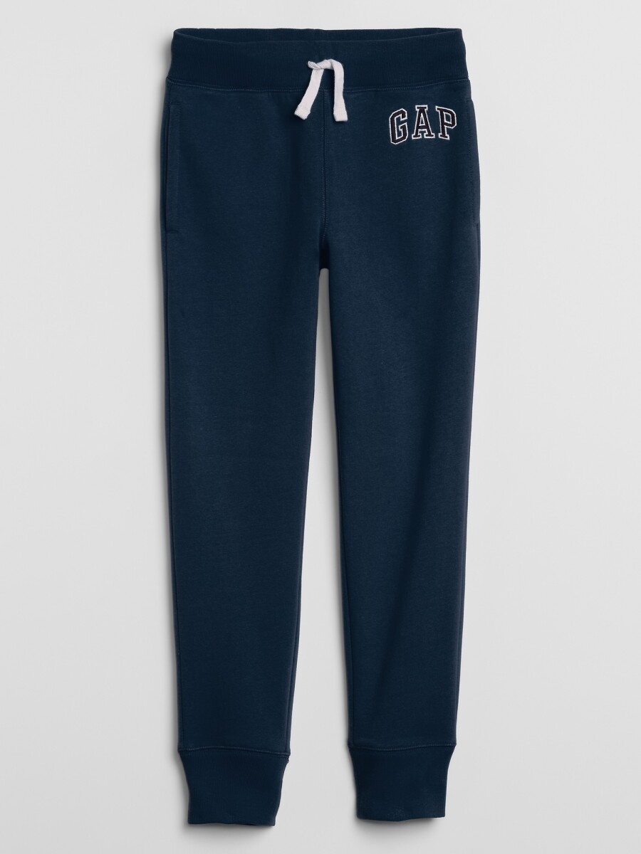 Pantalón Deportivo Logo Gap Niño - Blue Galaxy 