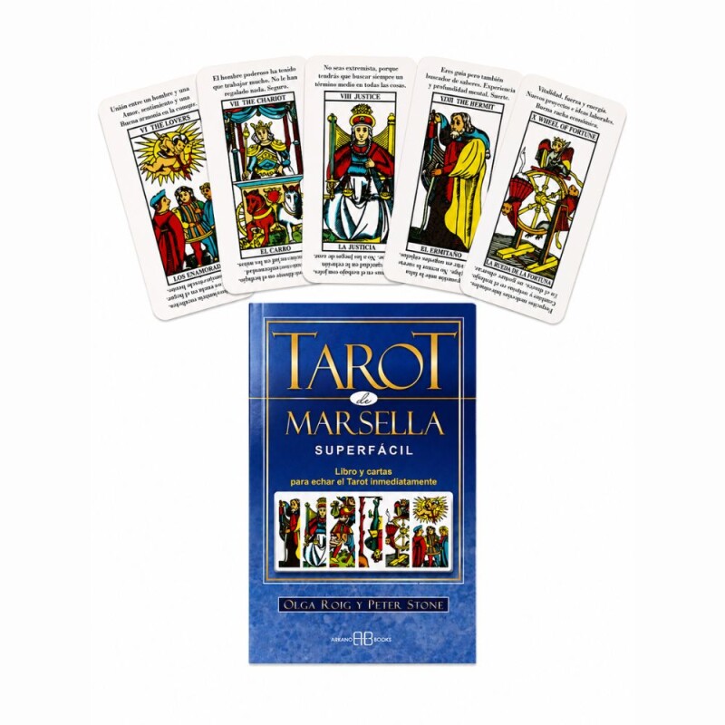 TAROT DE MARSELLA SUPERFACIL con 22 arcanos mayores Tarot De Marsella Superfacil Con 22 Arcanos Mayores