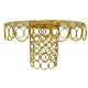 Soporte de Torta Dorado de 30x14CM Soporte de Torta Dorado de 30x14CM