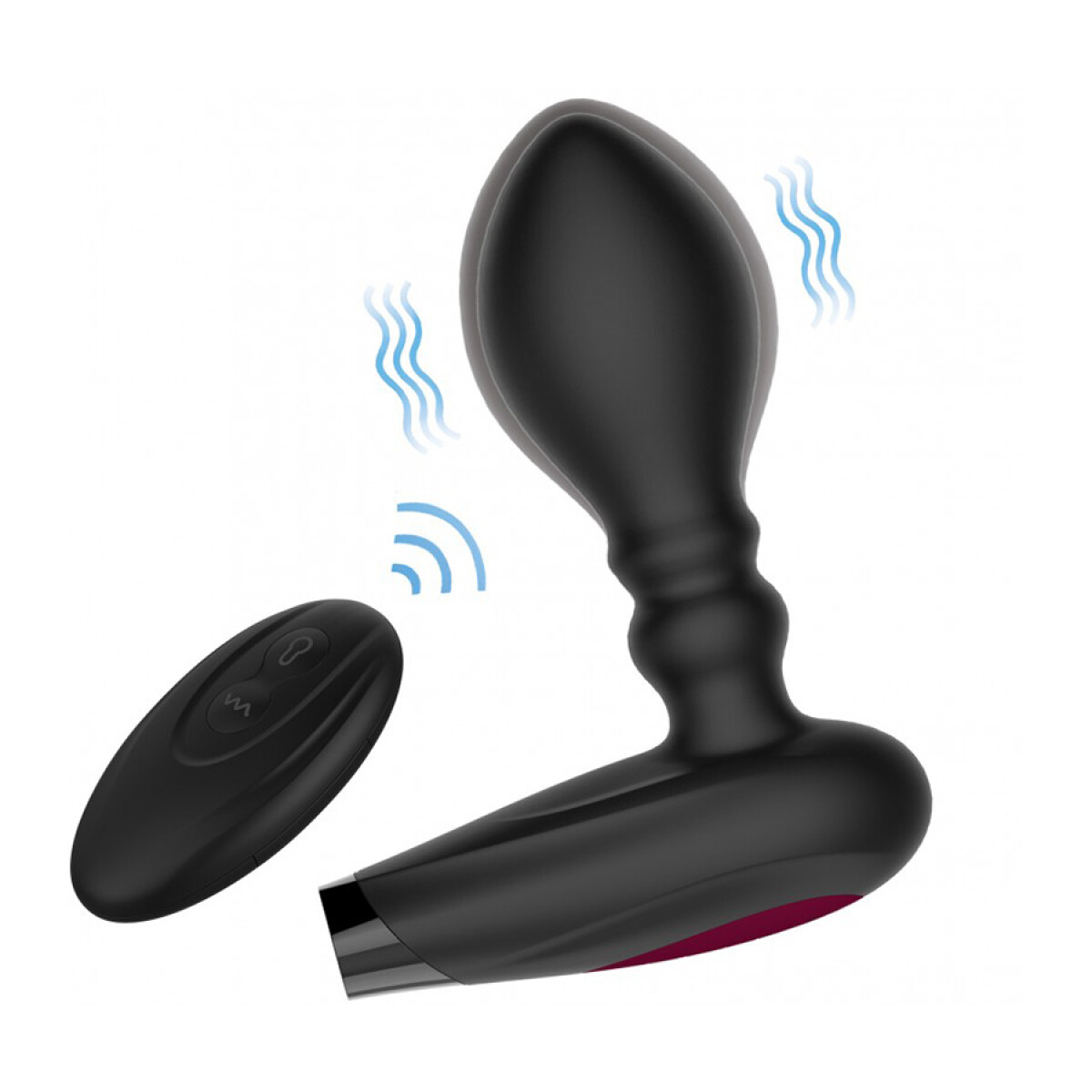 Plug Vibrador Expandible Pumped Decadence 