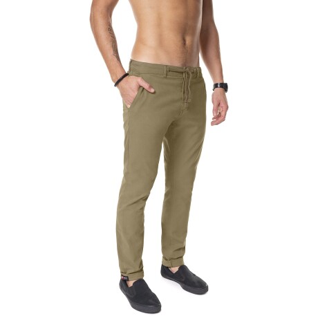 PANTALÓN ELASTIZADO VERDE