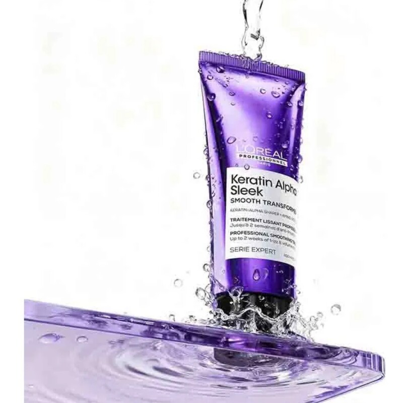 Pack L'oréal Prof Keratin Alpha Shampoo + Máscara + Smooth Pack L'oréal Prof Keratin Alpha Shampoo + Máscara + Smooth