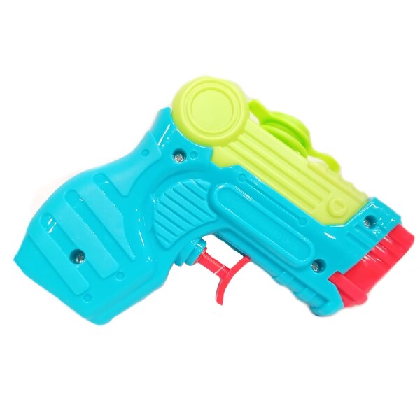 Mini pistola de agua celeste