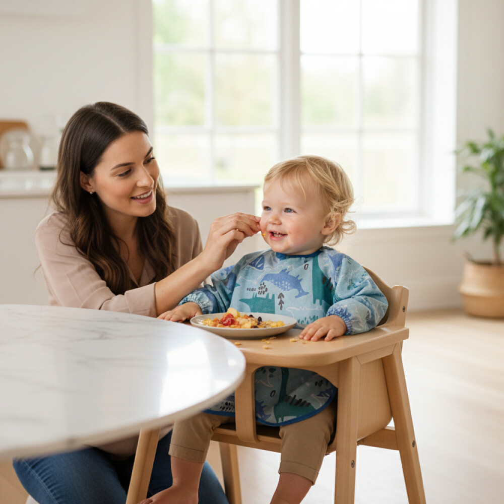 Babero con manga LORELLI dinos