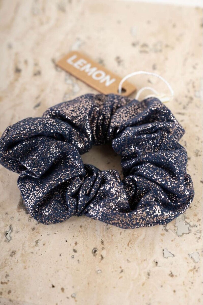 Scrunchie Glitter - Marino 